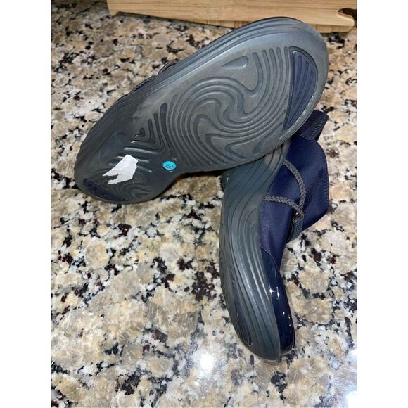 Bzees Cloud Technology Navy Blue Zing Sport Wedge Shootie Slip on Shoe 9 A12 - Picture 5 of 8